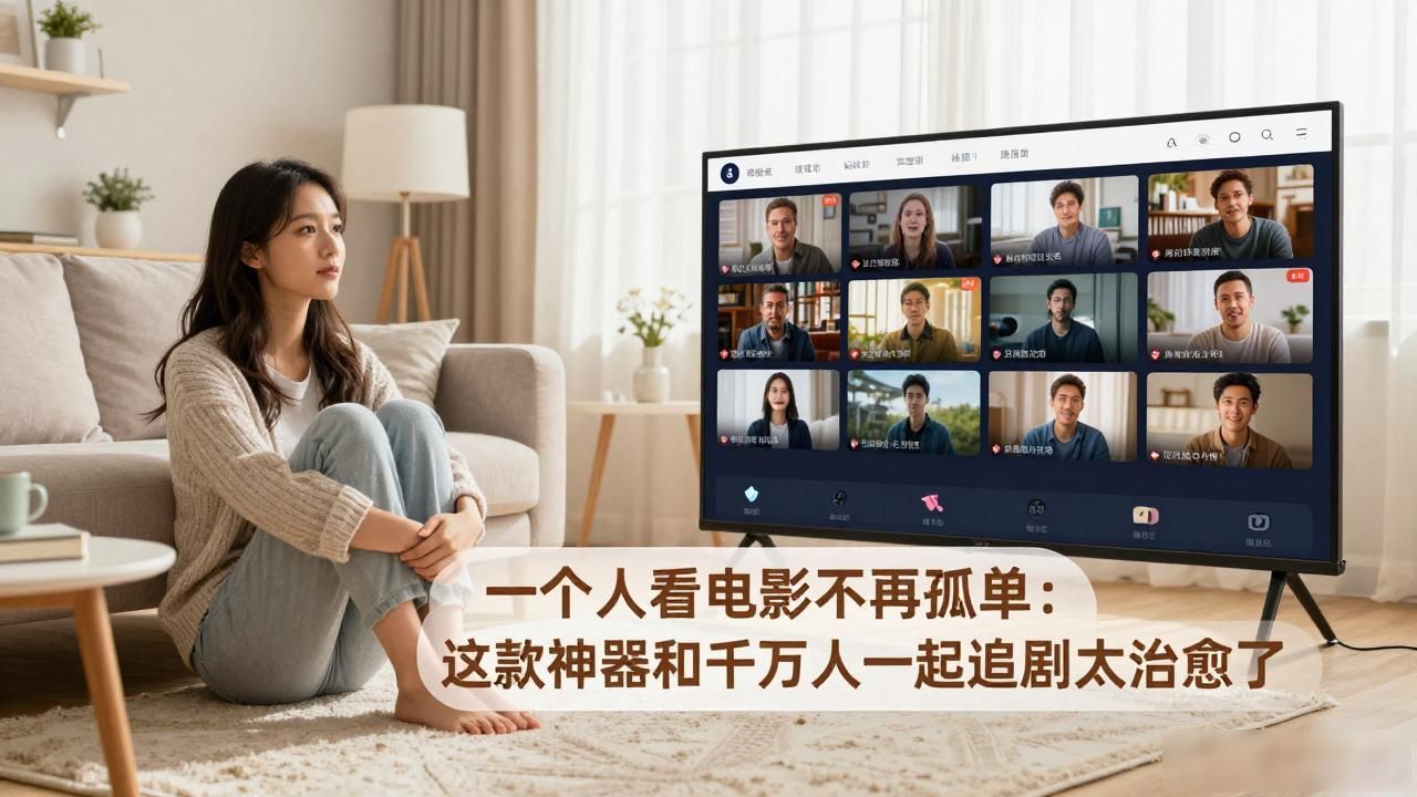 一个人看电影不再孤单：这款神器和千万人一起追剧太治愈了