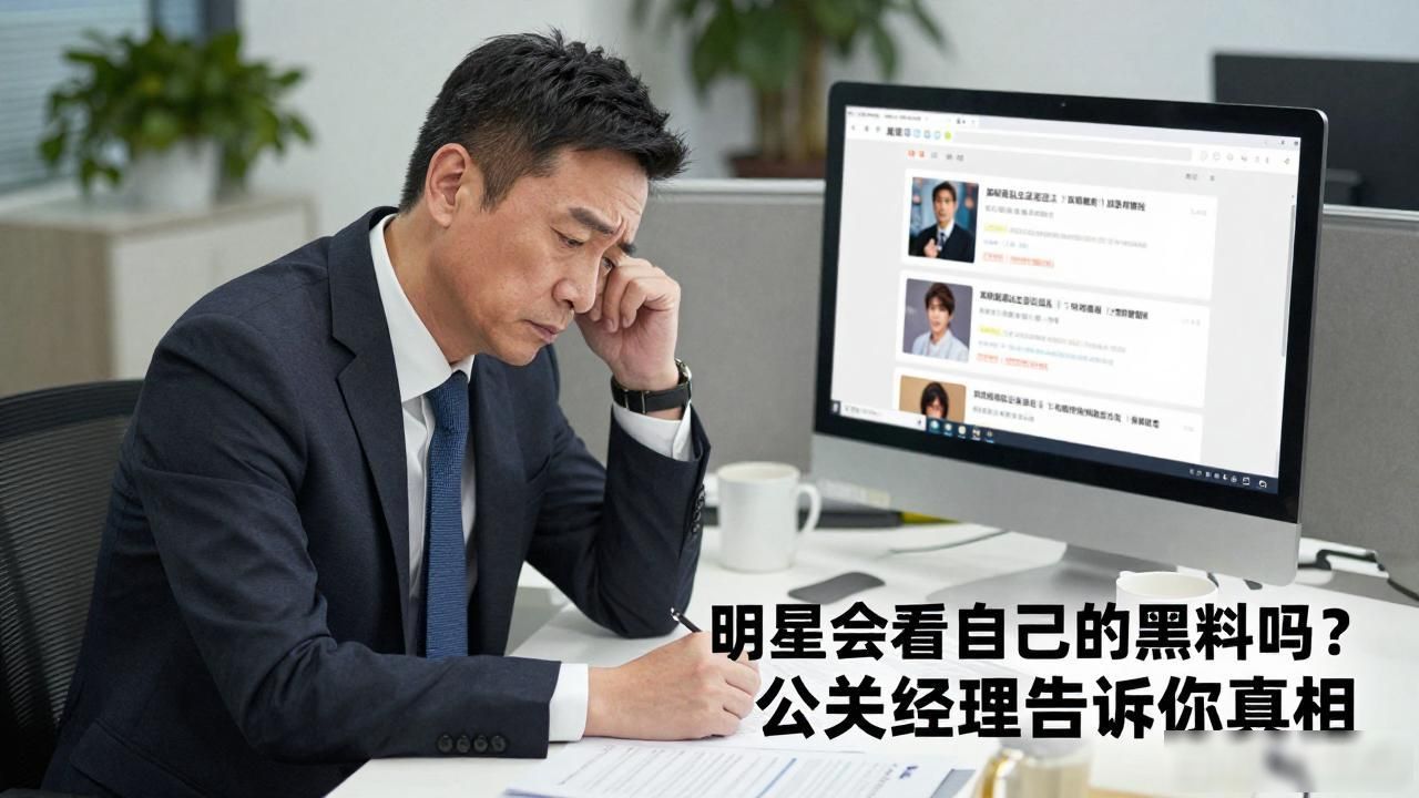 明星会看自己的黑料吗？公关经理告诉你真相