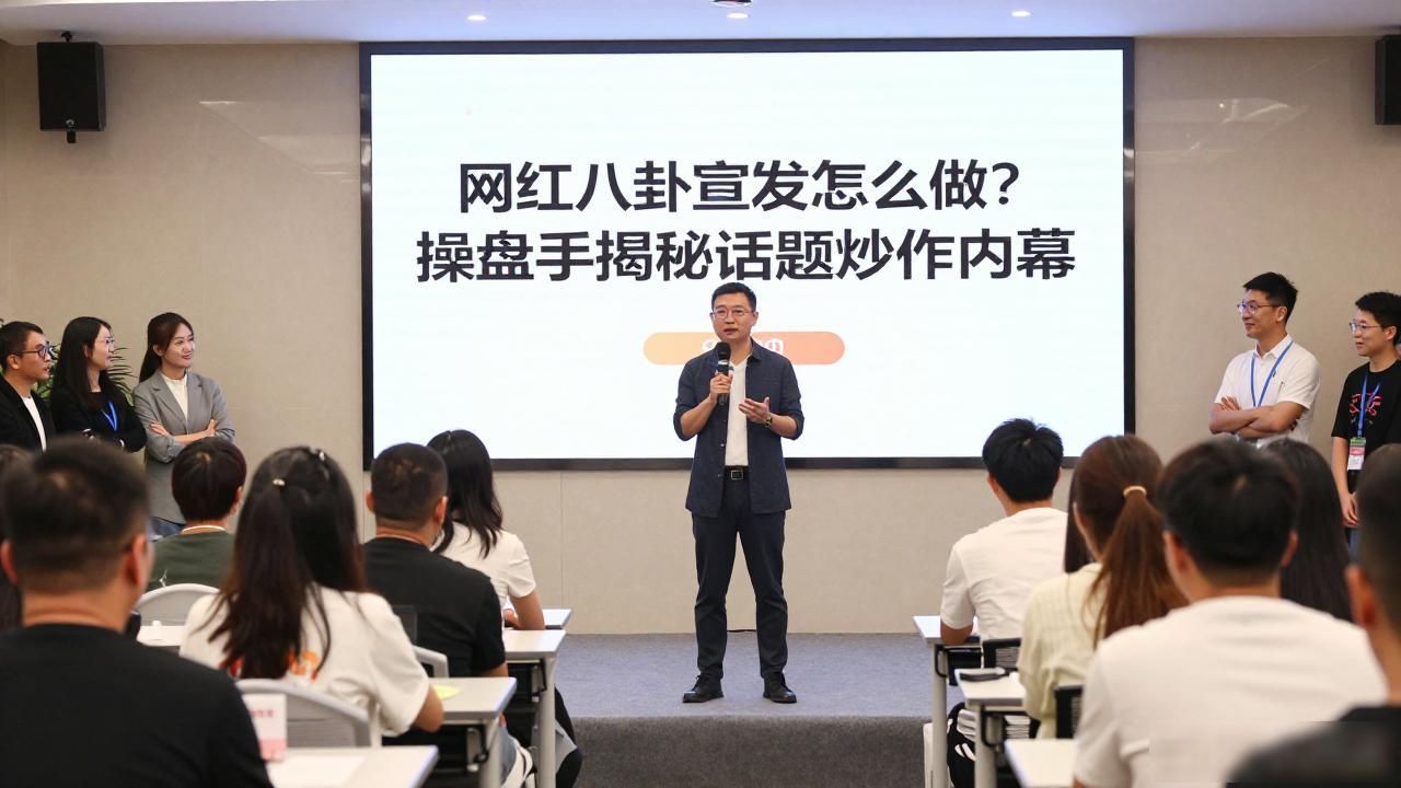 网红八卦宣发怎么做？操盘手揭秘话题炒作内幕